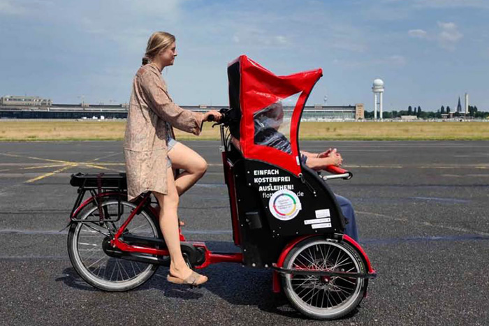 Seniorenvertretung Tempelhof-schöneberg Flotte Sozial Rikscha Pedicab Alma GGV